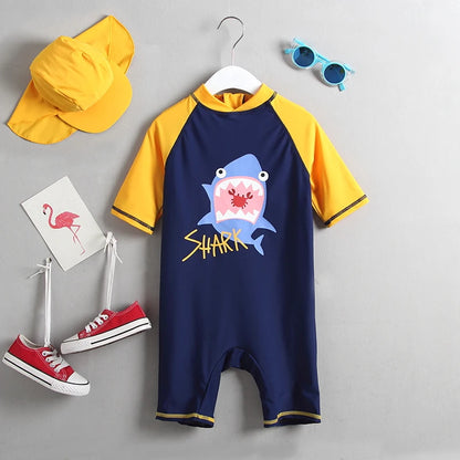 Sun-Ready and Adorable: UPF 50+ Baby Swimwear!