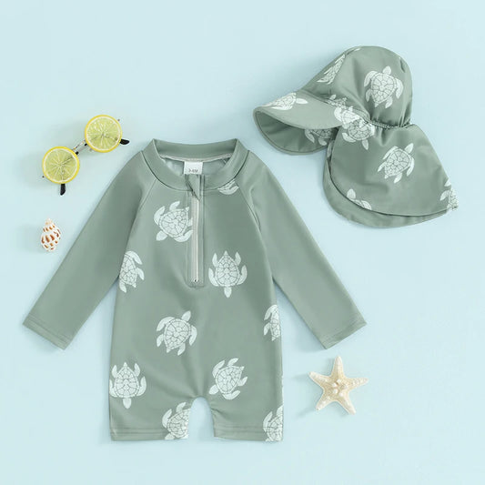 Turtle-y Adorable! Swim Safe & Stylish with Tregren