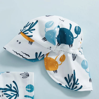Crab-tastic Toddler Swim Set – Sun, Sea, and Smiles!